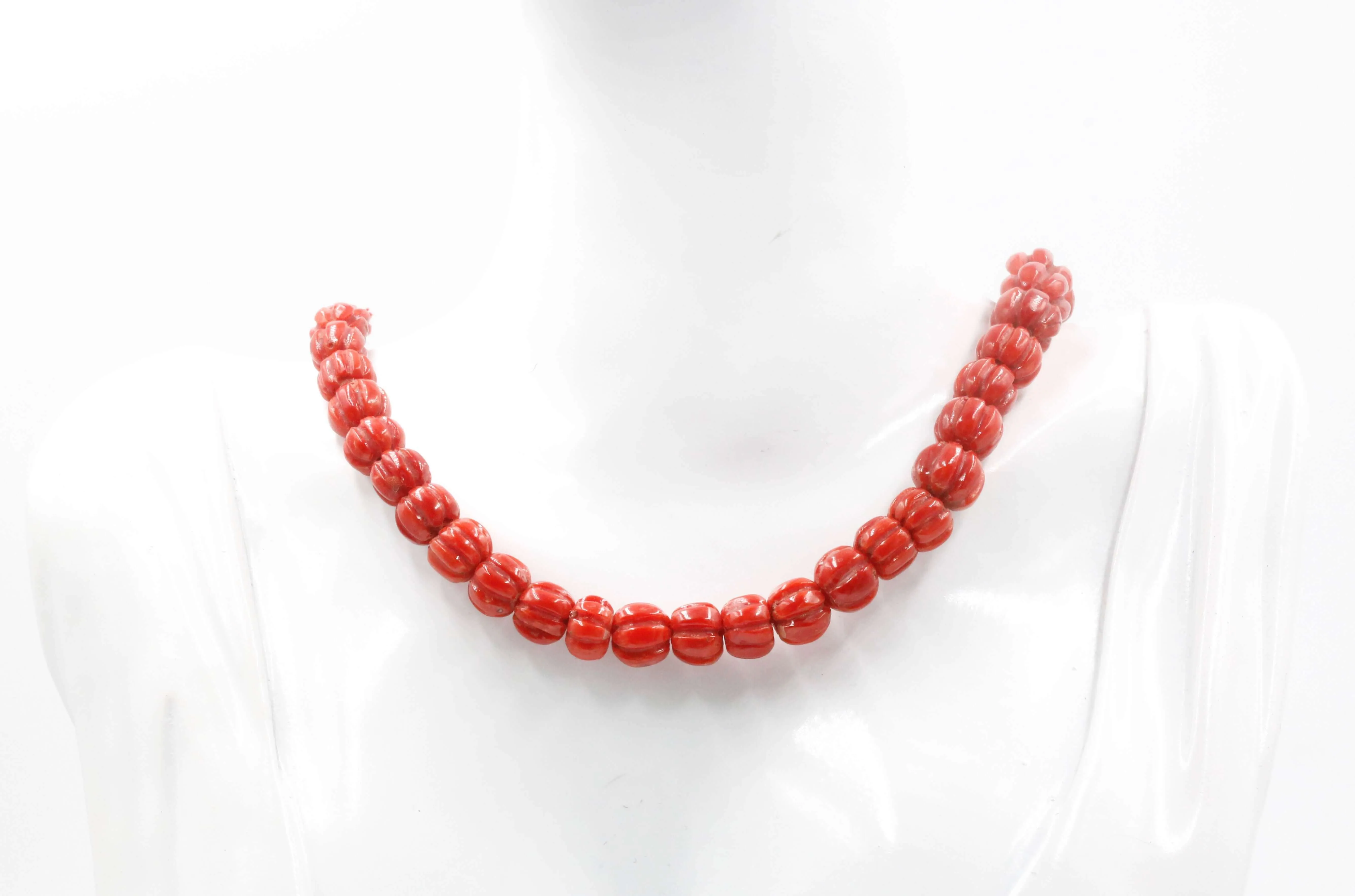 100% Natural Italian Coral Red Coral Genuine Italian Coral Untreated Coral Coral Gemstone Carved Coral Natural Coral Beads SKU: 6142981