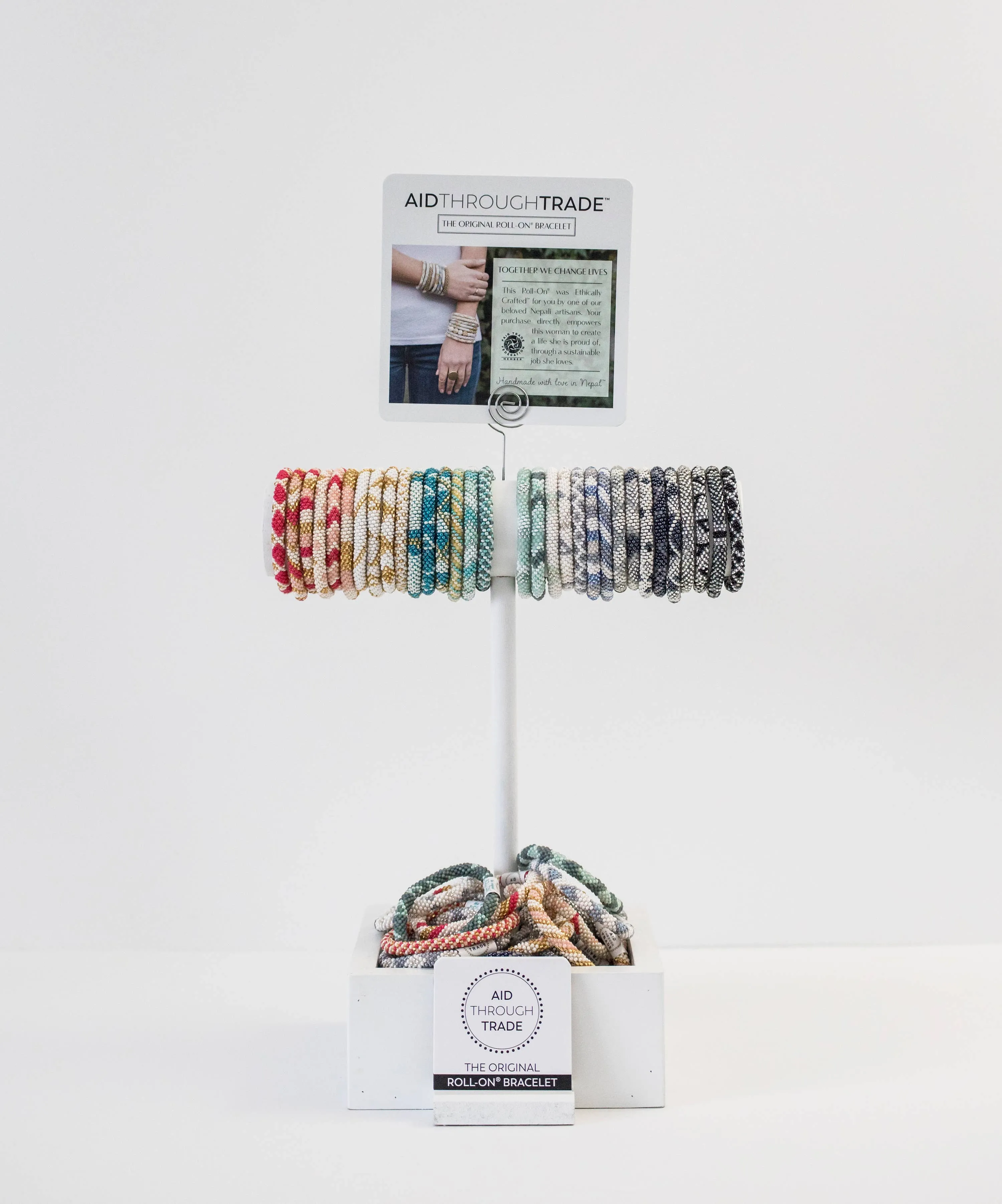 AQUA ROLL ON BRACELET