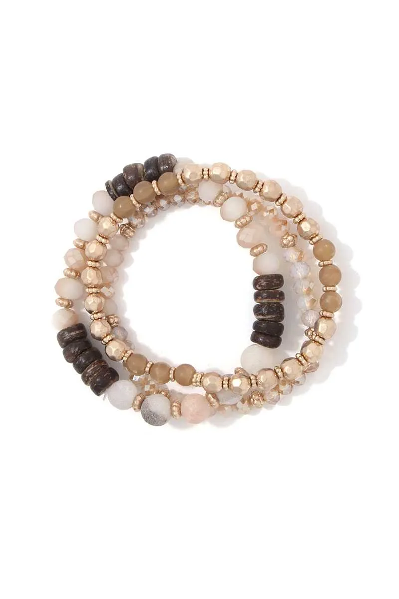 Beaded Stretch Bracelet Set