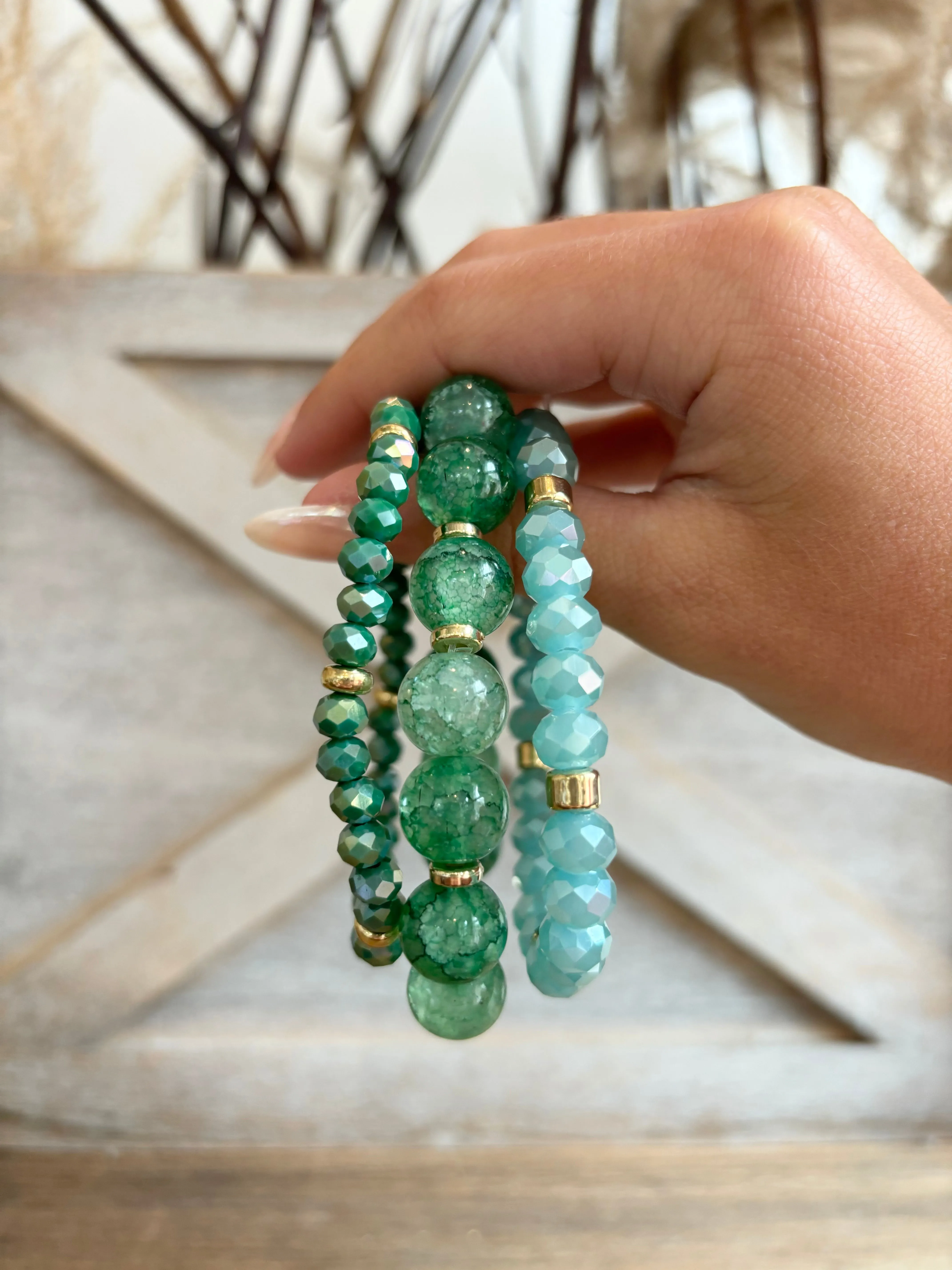 Gypsy Bracelet Green