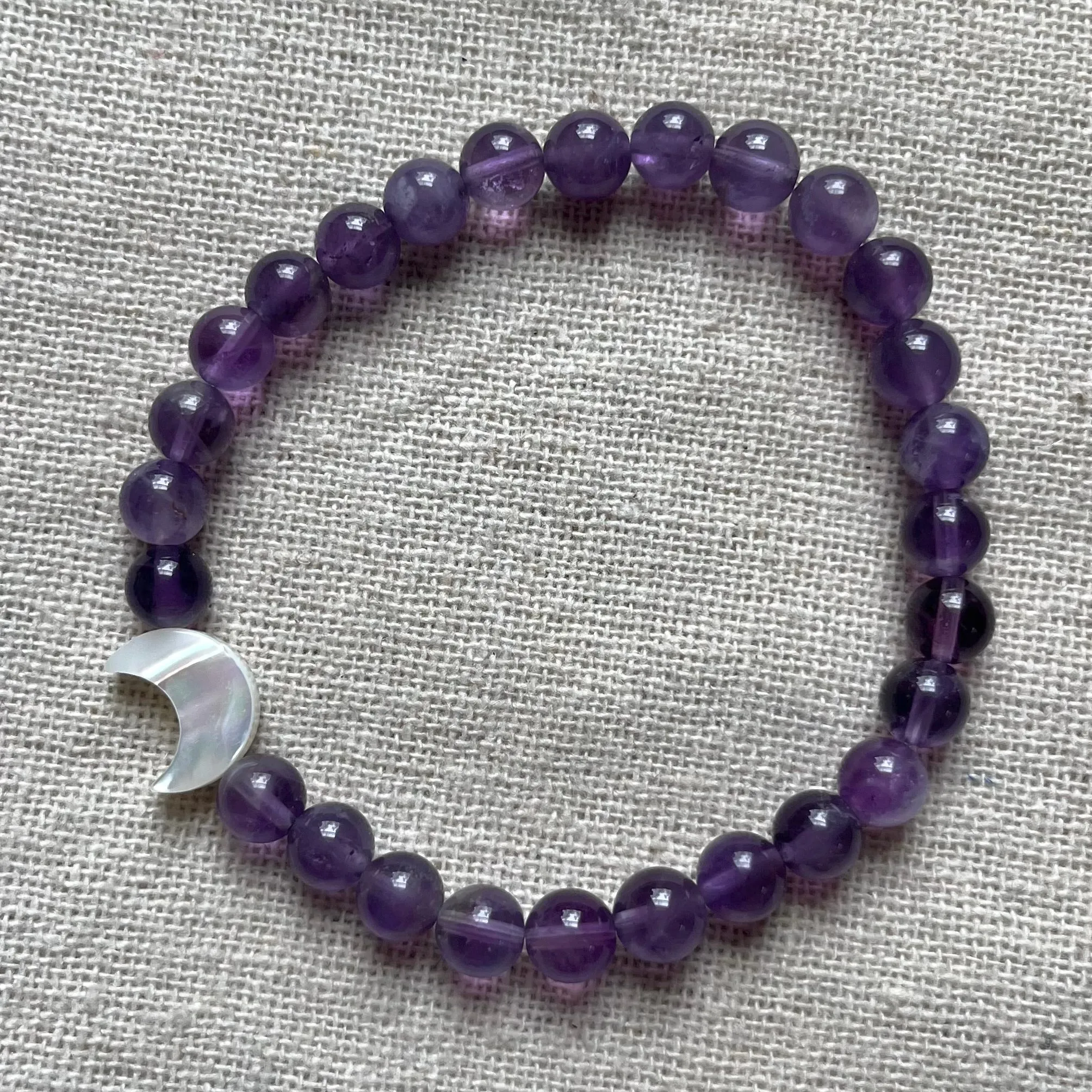 Moon Energy Bracelet - Amethyst