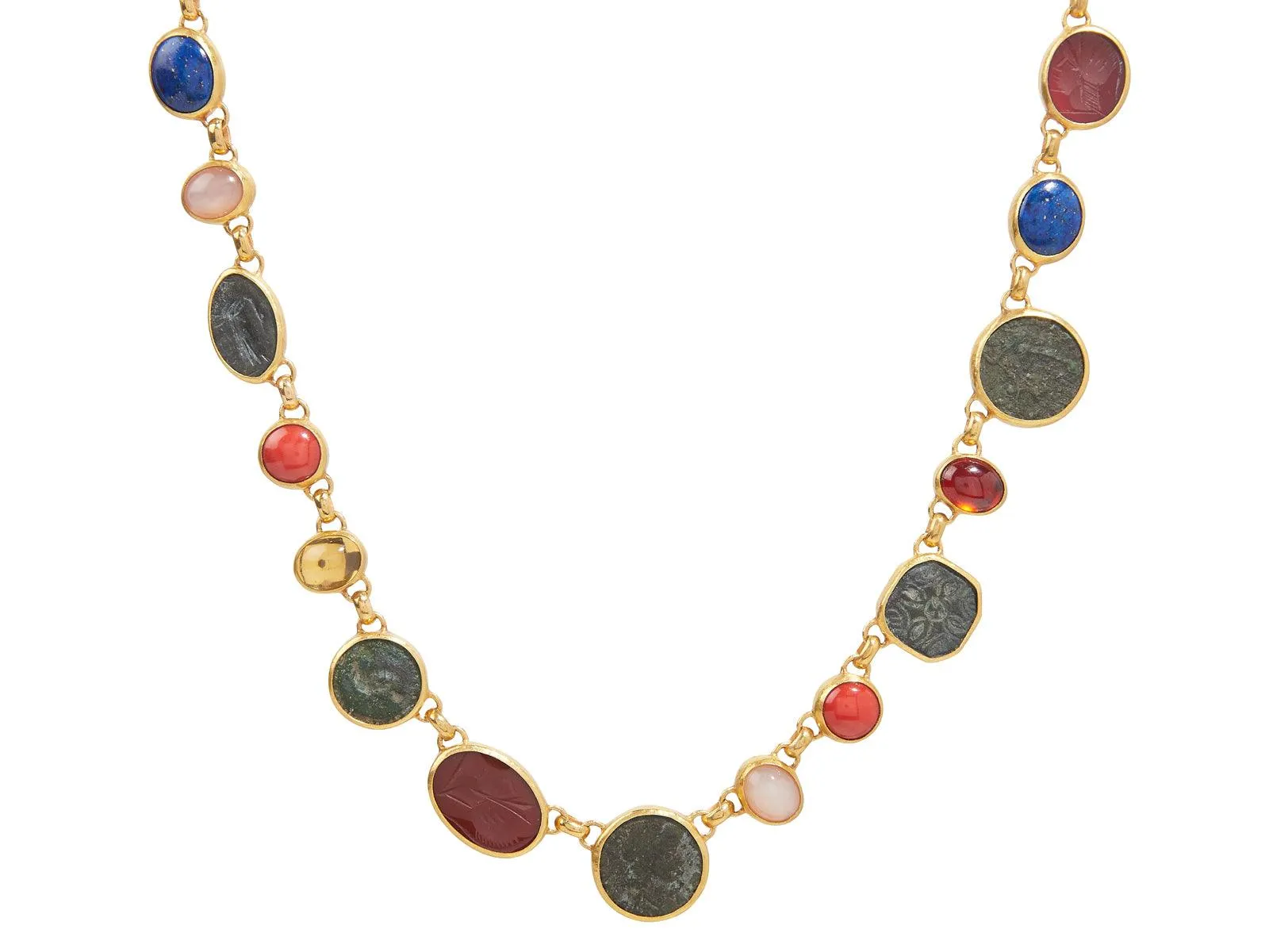 Multi Stone Necklace