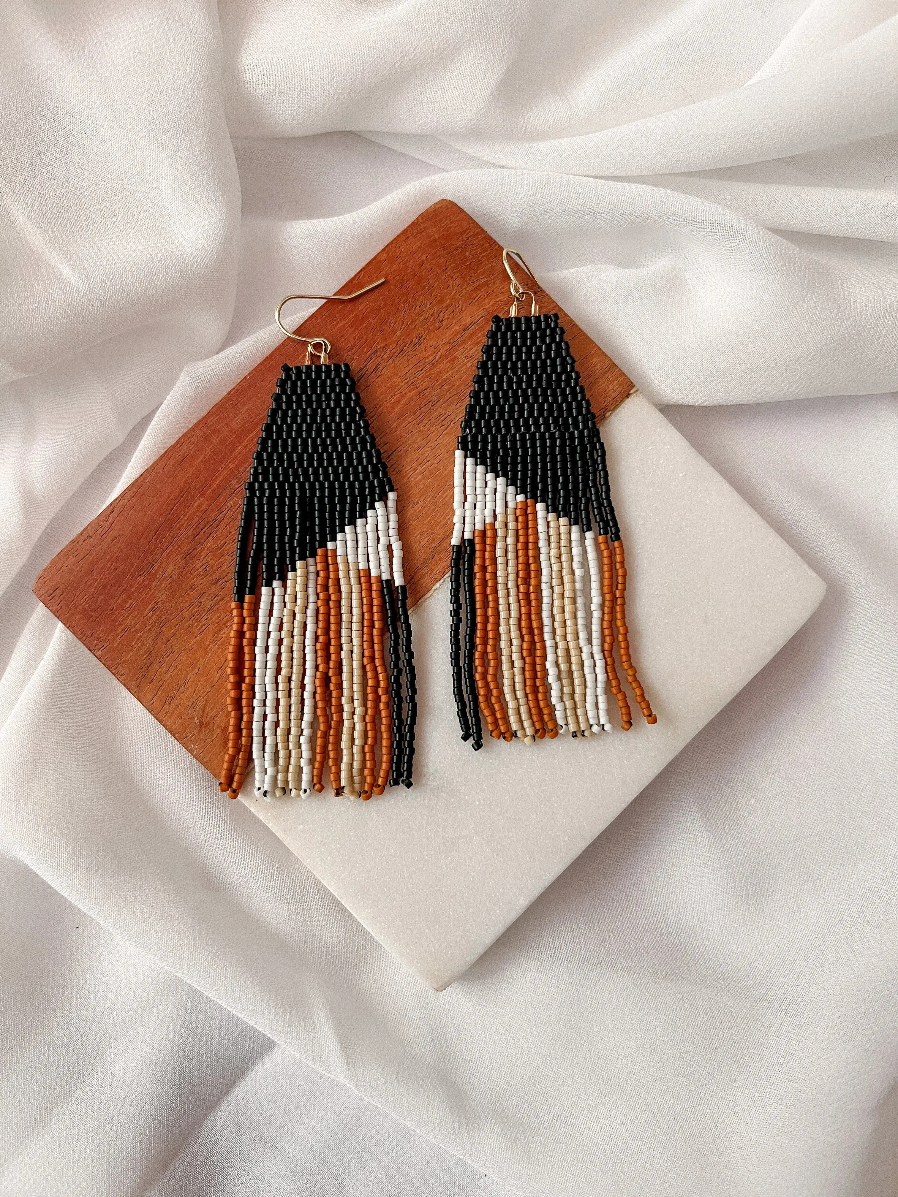 Nightfall | Beaded Earrings