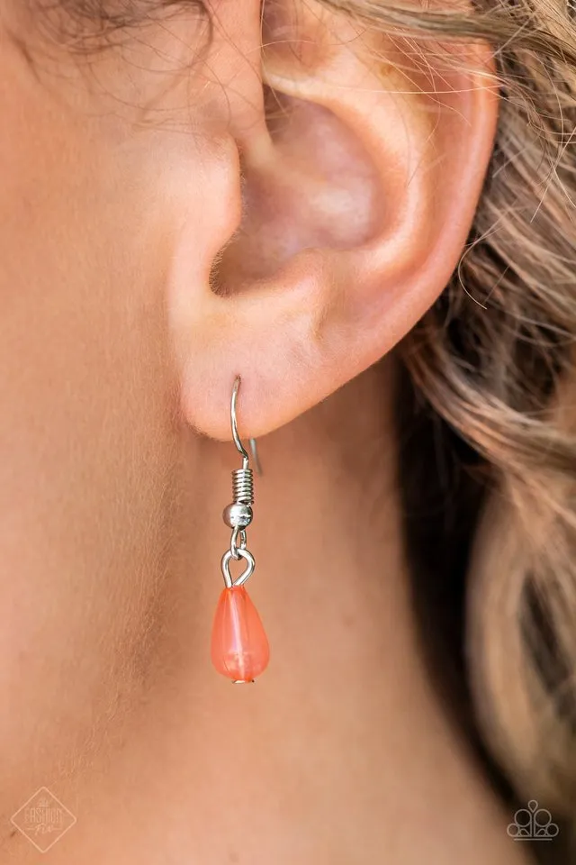 Paparazzi Necklace ~ Totally Trolling - Orange