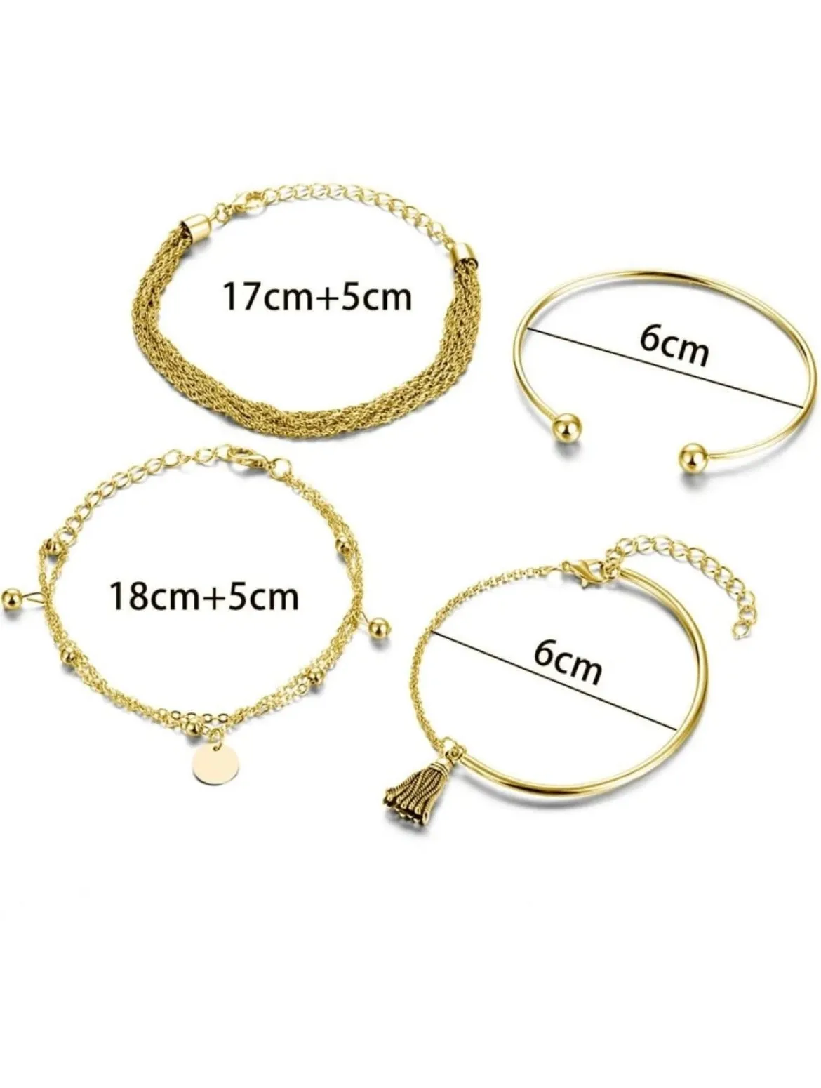 Tassel Charm Bracelet