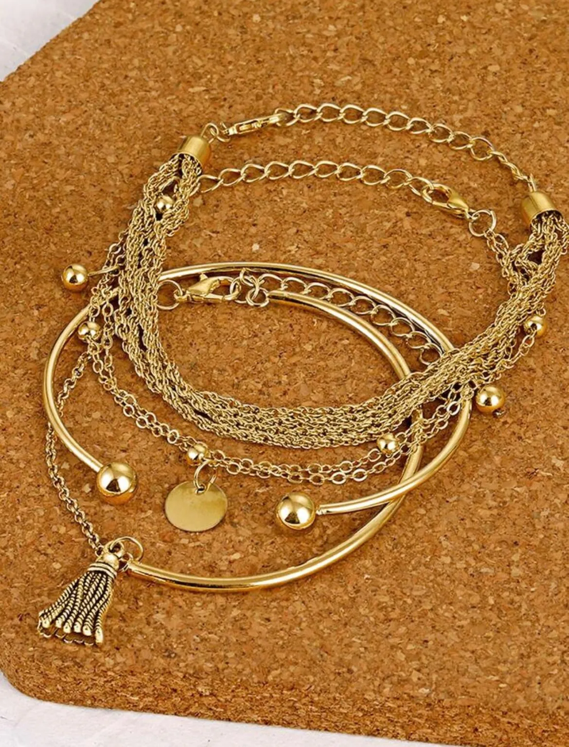 Tassel Charm Bracelet