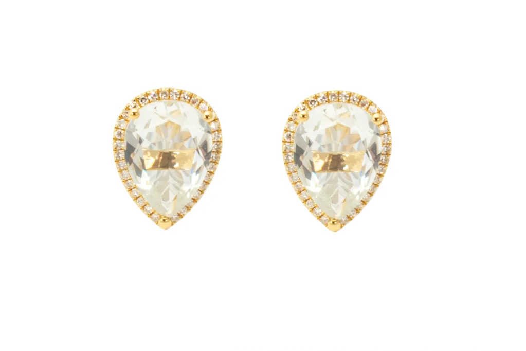 Topaz Stud earrings