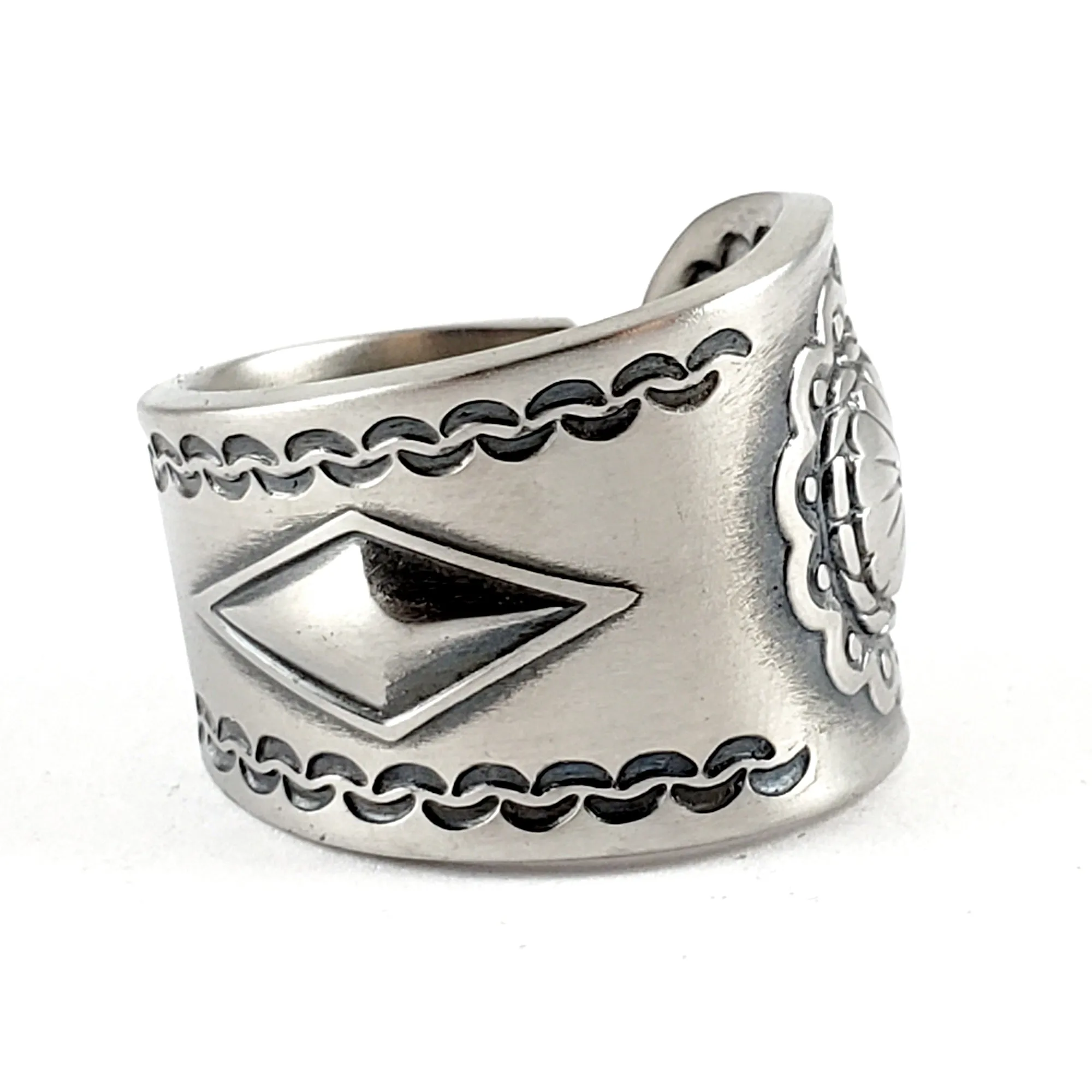 Wallace Taos Stainless Steel Spoon Ring