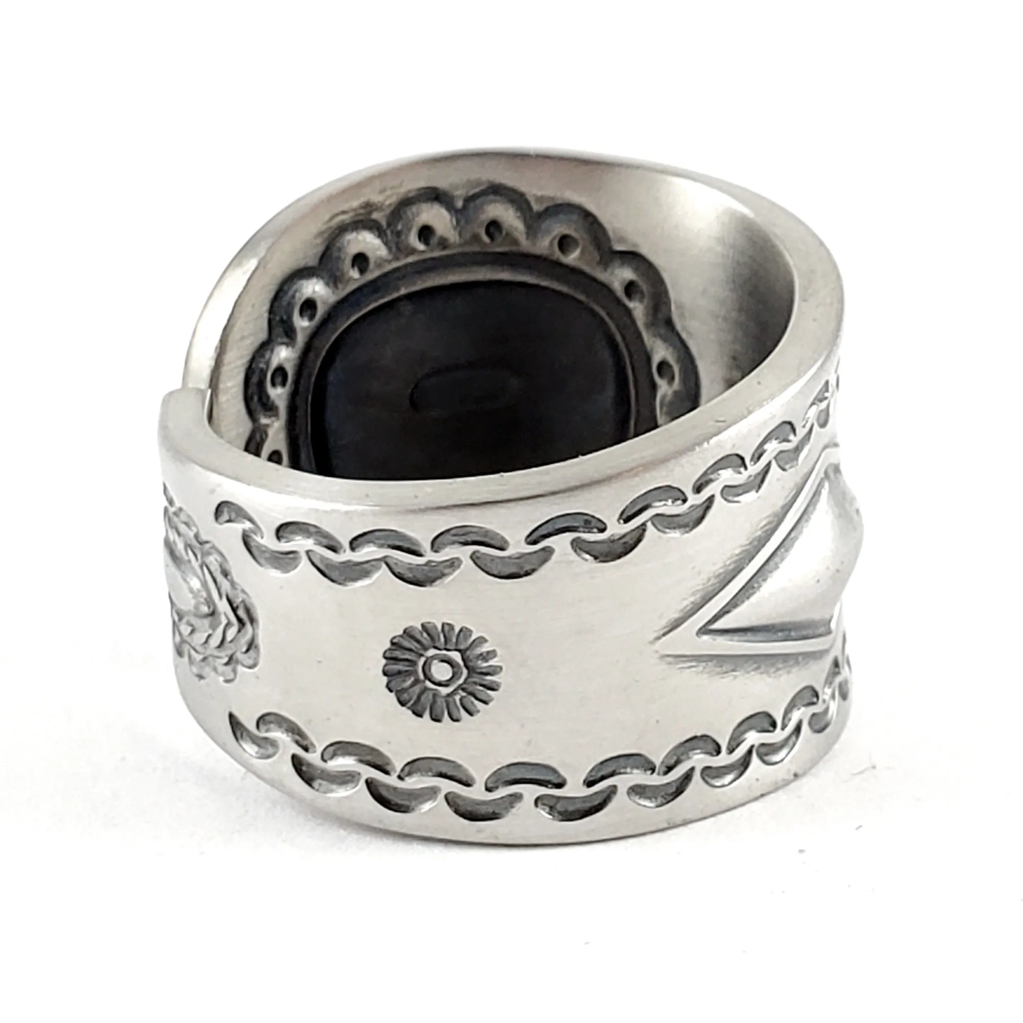 Wallace Taos Stainless Steel Spoon Ring